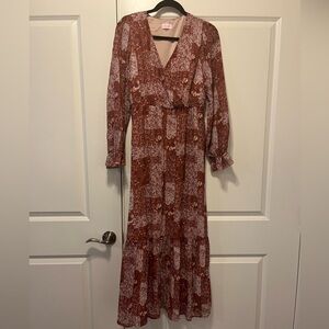 Modern boho maxi sundress